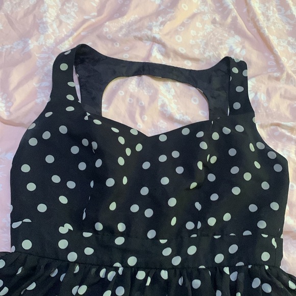 Polka dot rampage dress size L - Picture 4 of 5